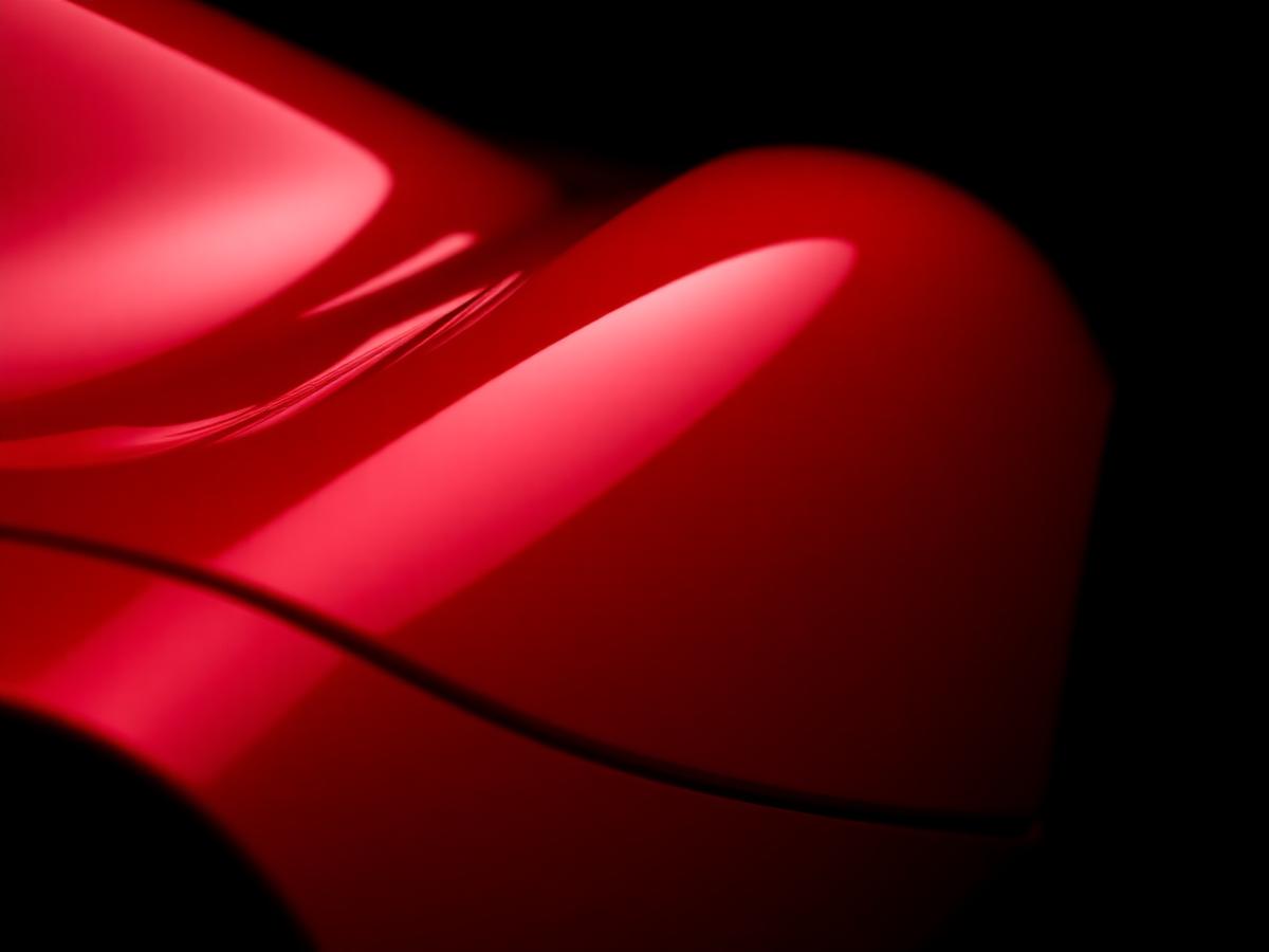 Ferrari red paintwork